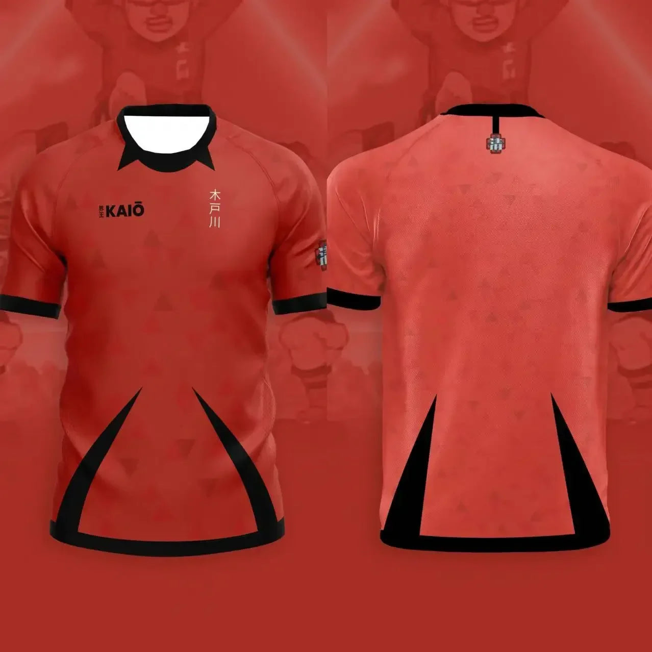 Japan Soccer Anime Jersey Inazuma Eleven Kaio Boys Girls Clothes Sports Casual Breathable Quick-Drying Oversized Daily Training